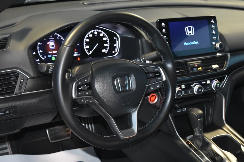 Used 2022 Honda Accord Sport with VIN 1HGCV1F37NA122573 for sale in Evansville, IN