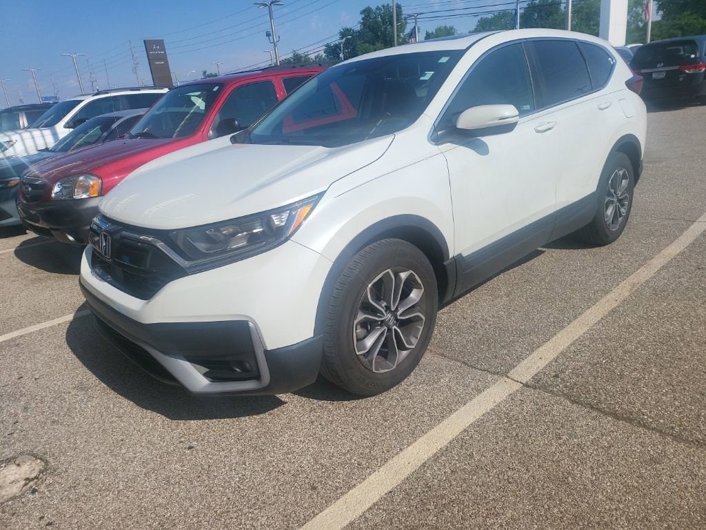 Used 2021 Honda CR-V EX with VIN 7FARW1H55ME012913 for sale in Evansville, IN