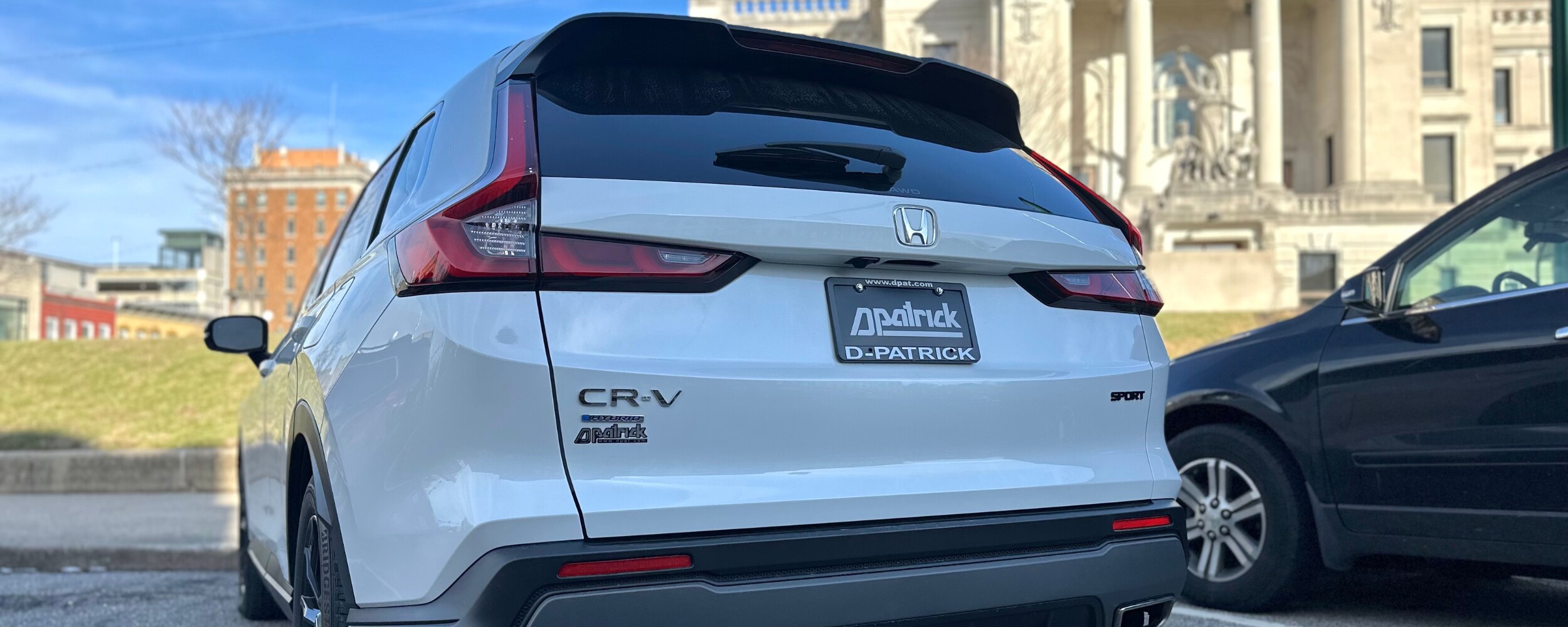 D-Patrick Honda CR-V at Monroe County Courthouse in Bloomington Indiana