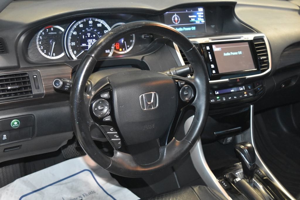 Used 2016 Honda Accord EX-L V-6 with VIN 1HGCR3F85GA009638 for sale in Evansville, IN