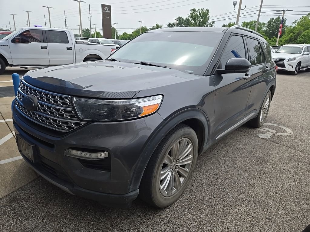 Used 2020 Ford Explorer Limited with VIN 1FMSK7FH3LGC00418 for sale in Evansville, IN