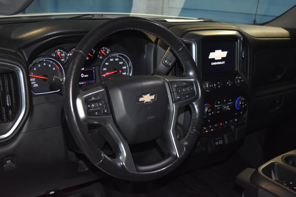 Used 2019 Chevrolet Silverado 1500 LT with VIN 1GCPWCED6KZ220378 for sale in Evansville, IN