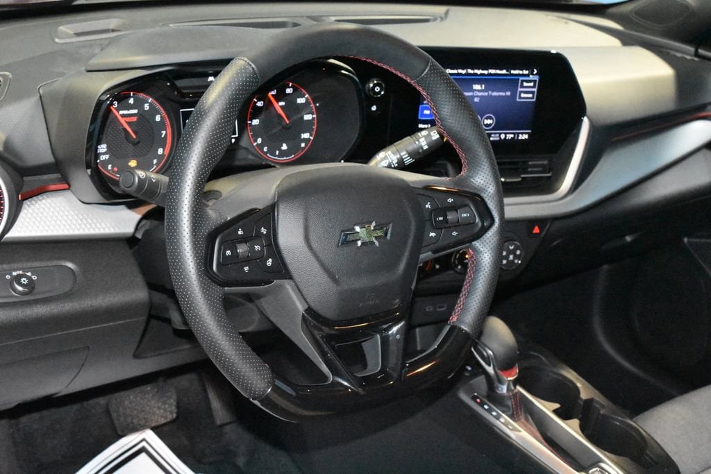 Used 2024 Chevrolet Trax RS with VIN KL77LGE28RC032566 for sale in Evansville, IN