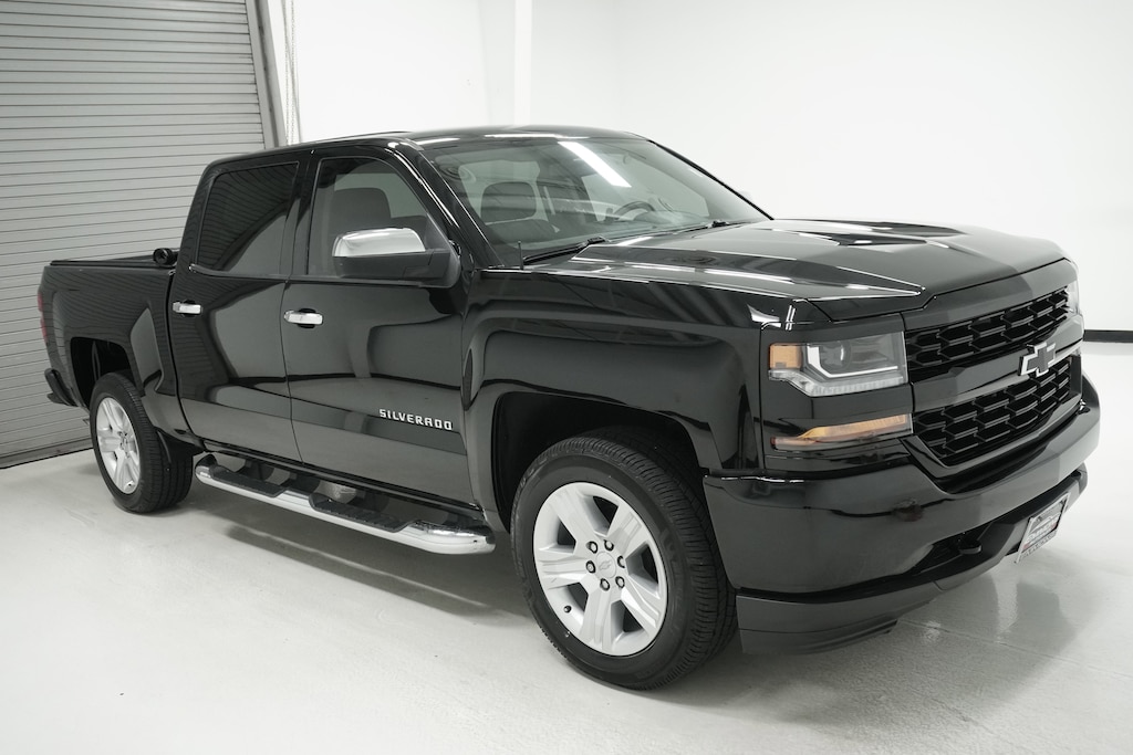 Used 2018 Chevrolet Silverado 1500 Custom Truck Crew Cab