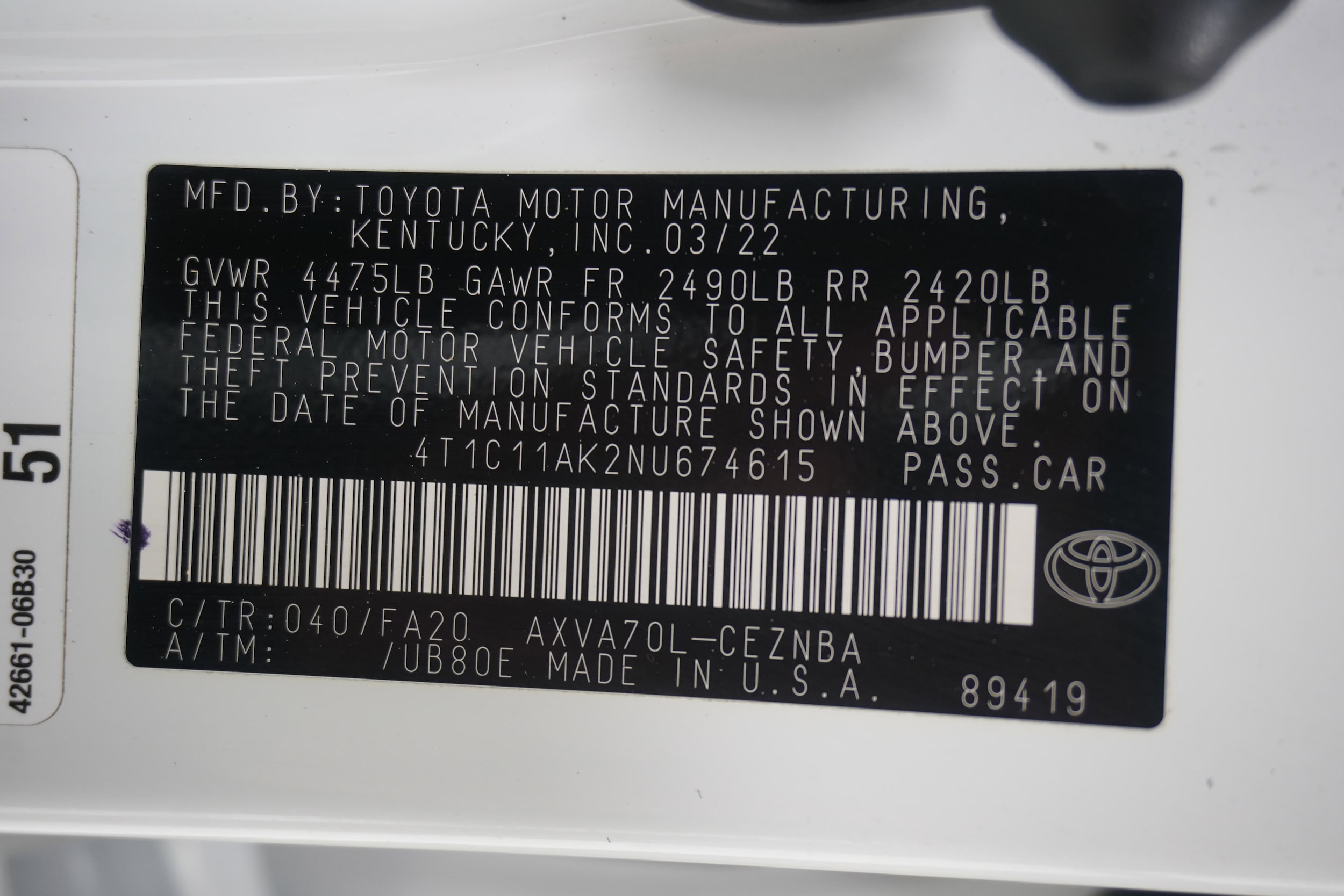 2022 Toyota Camry LE - Photo 29