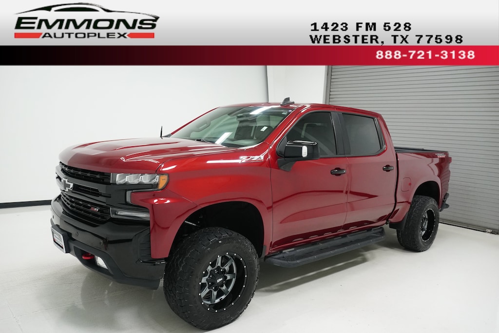 Used 2020 Chevrolet Silverado 1500 LT Trail Boss Truck Crew Cab
