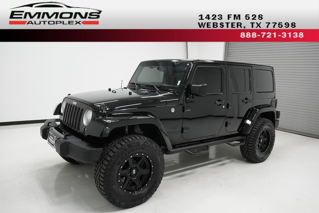 Used 2017 Jeep Wrangler JK Unlimited Sahara SUV