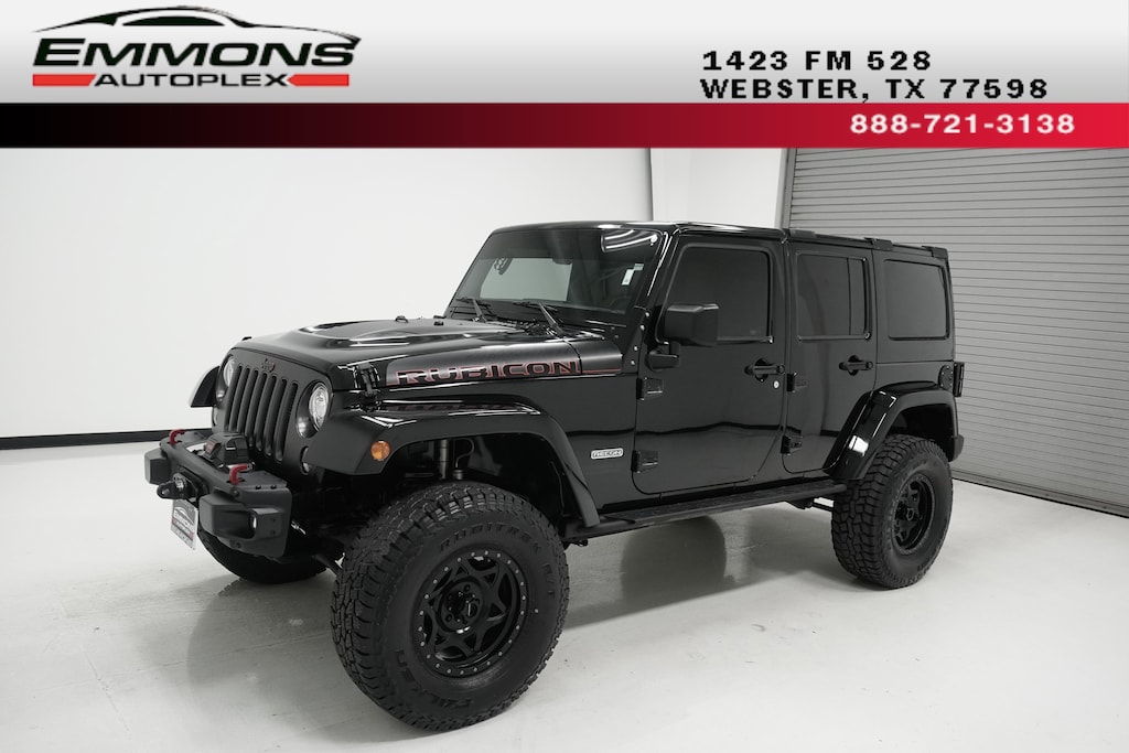Used 2017 Jeep Wrangler JK Unlimited Rubicon Recon SUV