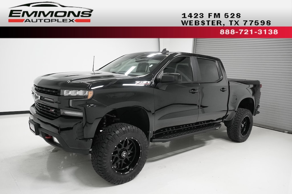 Used 2021 Chevrolet Silverado 1500 LT Trail Boss Truck Crew Cab
