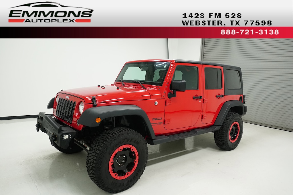 Used 2018 Jeep Wrangler JK Sport S SUV