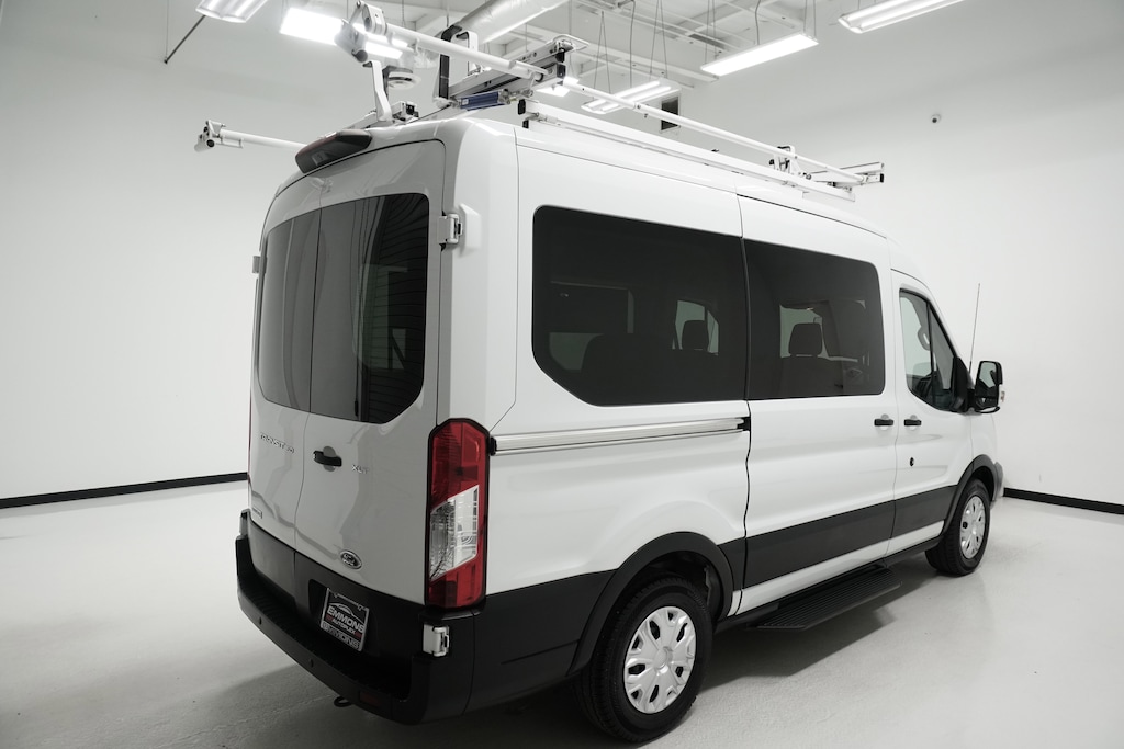 Used 2019 Ford Transit-150 XLT Wagon Medium Roof Passenger Van