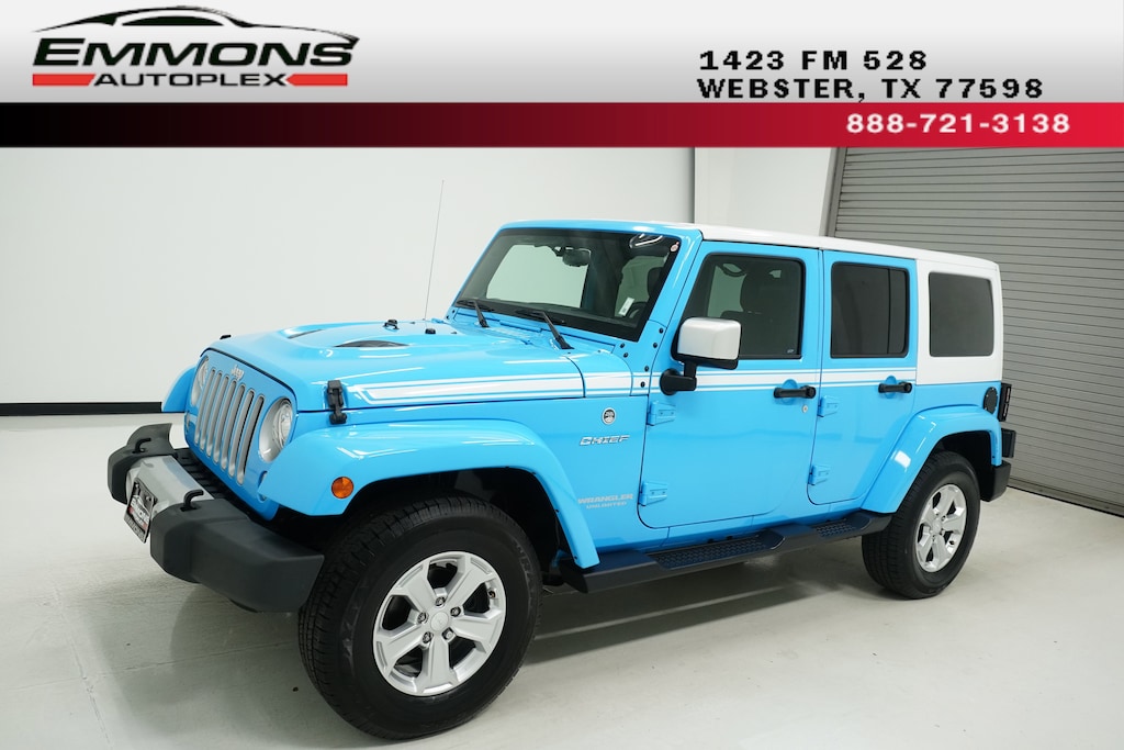 Used 2017 Jeep Wrangler JK Unlimited Chief Edition SUV