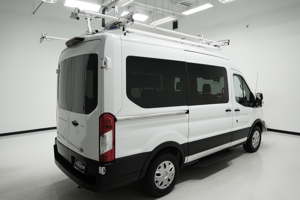 Used 2019 Ford Transit-150 XLT Wagon Medium Roof Passenger Van