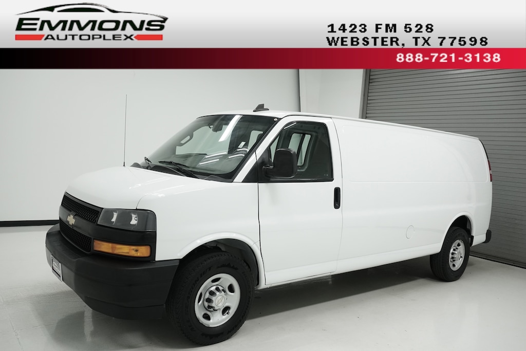 Used 2021 Chevrolet Express 2500  Van Extended Cargo Van