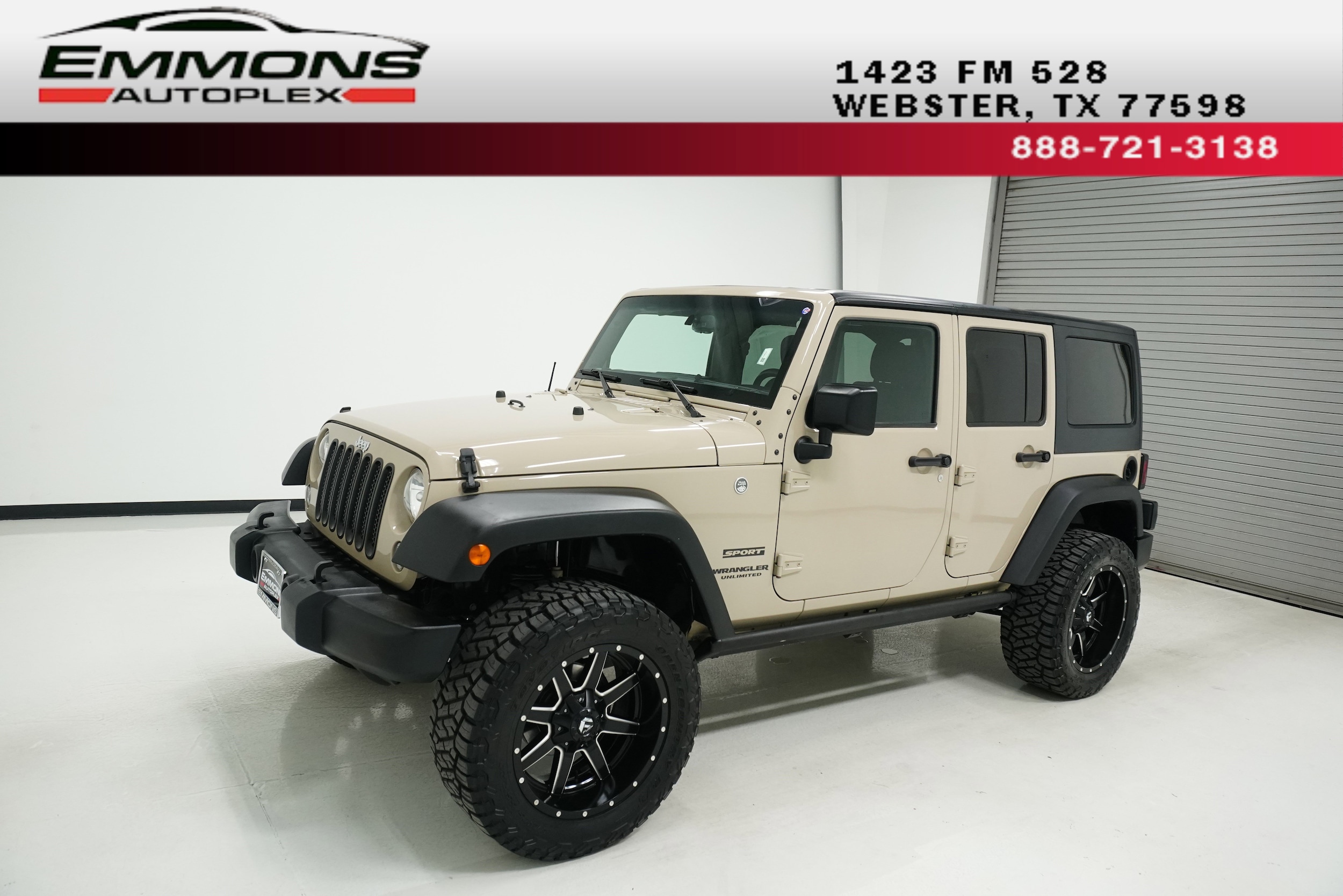 2016 Jeep Wrangler Unlimited Sport S