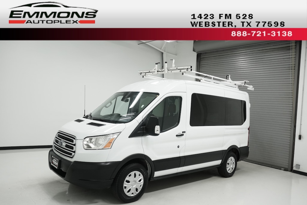 Used 2019 Ford Transit-150 XLT Wagon Medium Roof Passenger Van