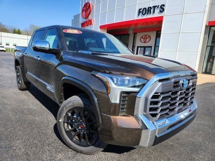 Featured new 2023 Toyota Tundra i-FORCE MAX 1794 Edition Hybrid Pickup for sale in Pekin, IL