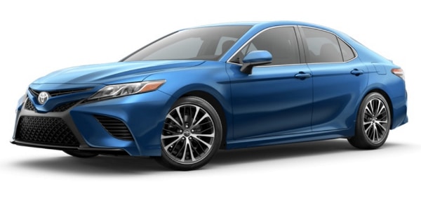2018 Toyota Camry in Blue Streak Metallic