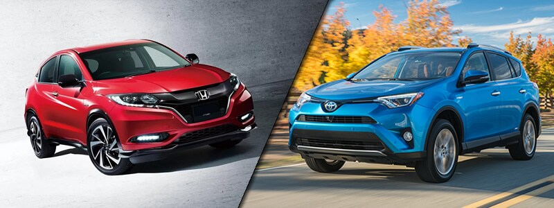 2018 Toyota C-HR vs 2017 Toyota RAV4