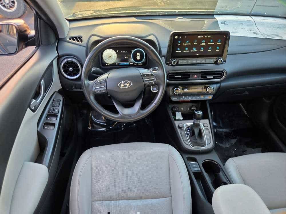 Used 2022 Hyundai Kona Limited with VIN KM8K53A33NU846946 for sale in North Pekin, IL