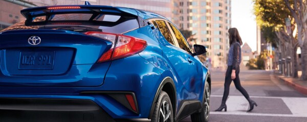 2018 Toyota C-HR back end