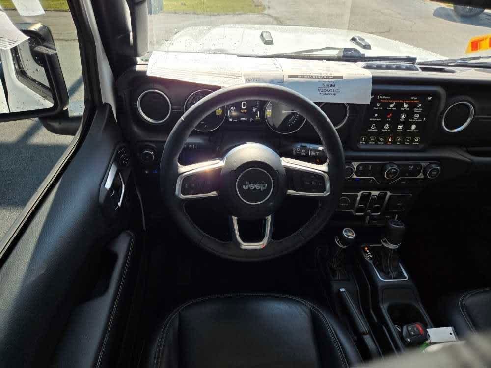 Used 2023 Jeep Wrangler 4xe Sahara 4XE with VIN 1C4JJXP67PW517100 for sale in Pekin, IL