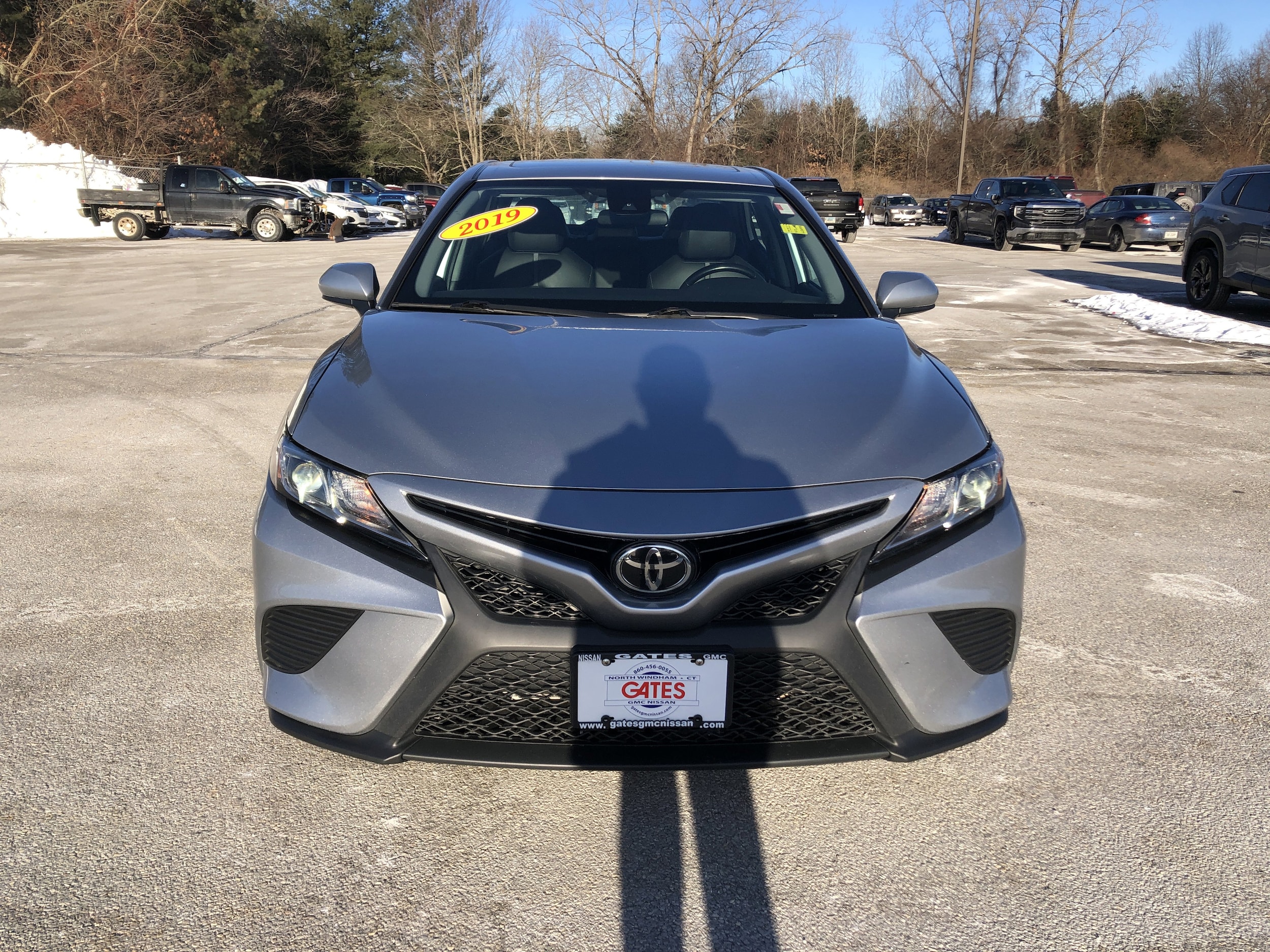 Used 2019 Toyota Camry SE with VIN 4T1B11HK9KU728764 for sale in Windham, CT