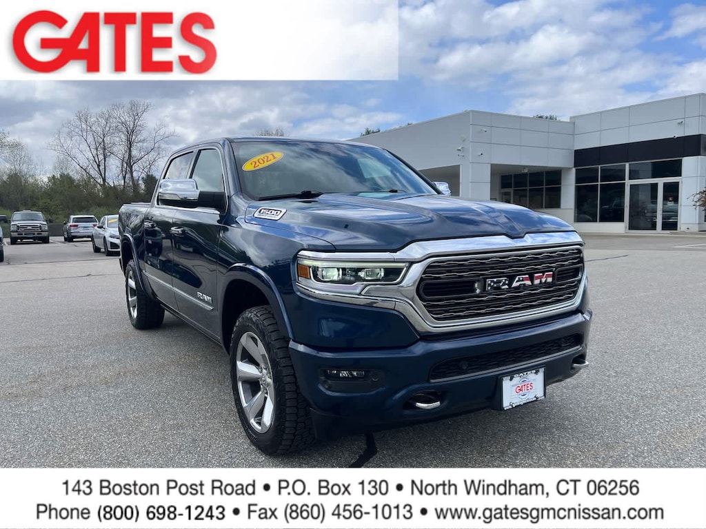 Used 2021 Ram 1500 Limited 4x4 Crew Cab 57 Box Truck
