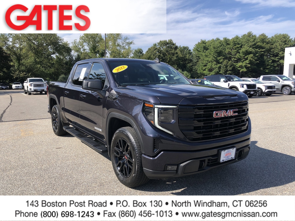 Certified 2022 GMC Sierra 1500 Elevation w/3VL Crew Cab Pickup