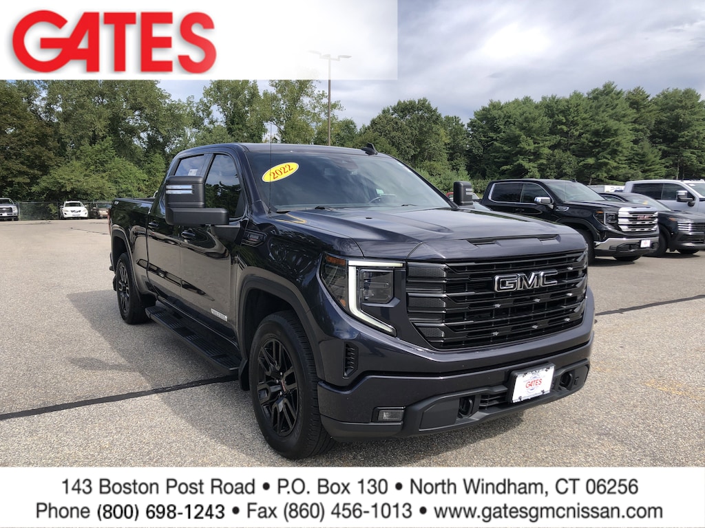 Certified 2022 GMC Sierra 1500 Elevation w/3SB Crew Cab Pickup