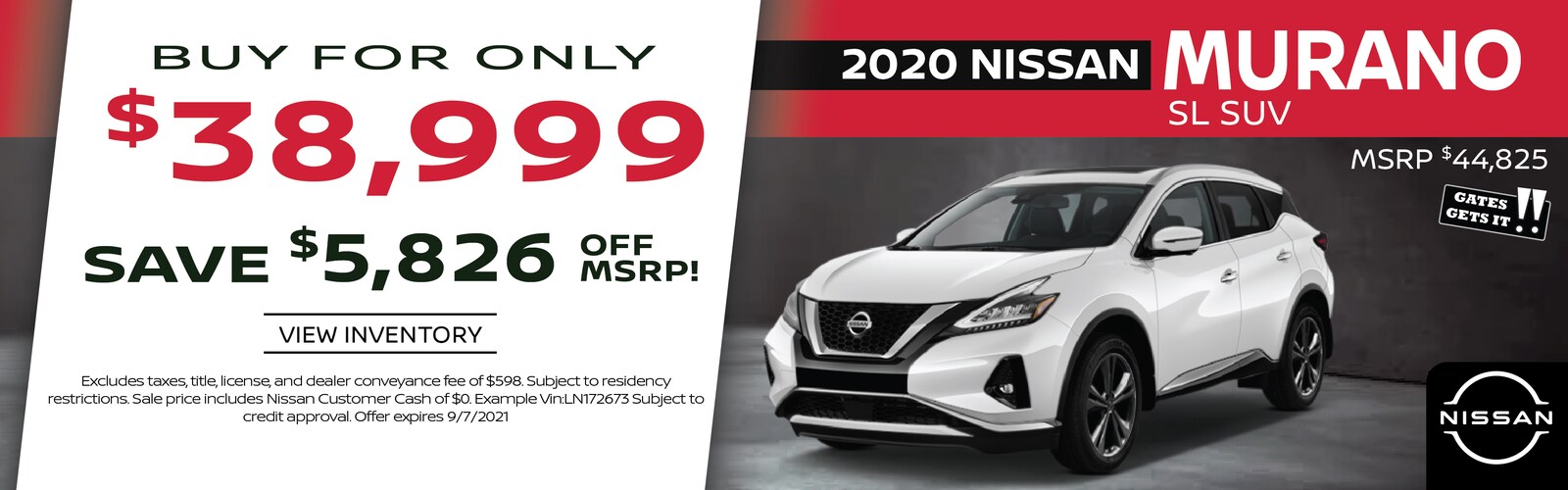 Gates Nissan New Nissan Dealership in North Windham, CT