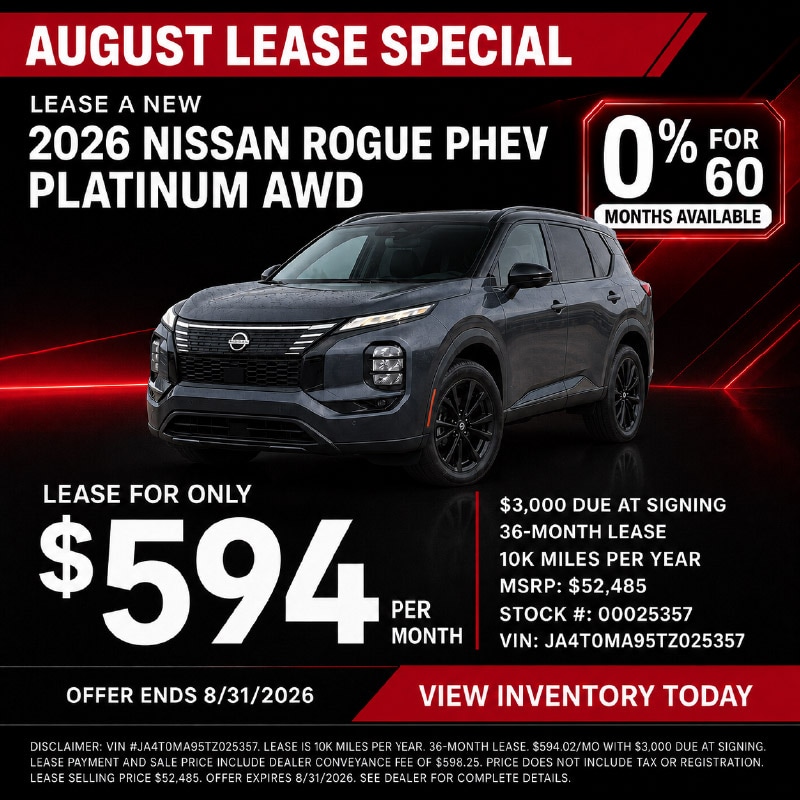 Gates Nissan Armada August 2026 Offer