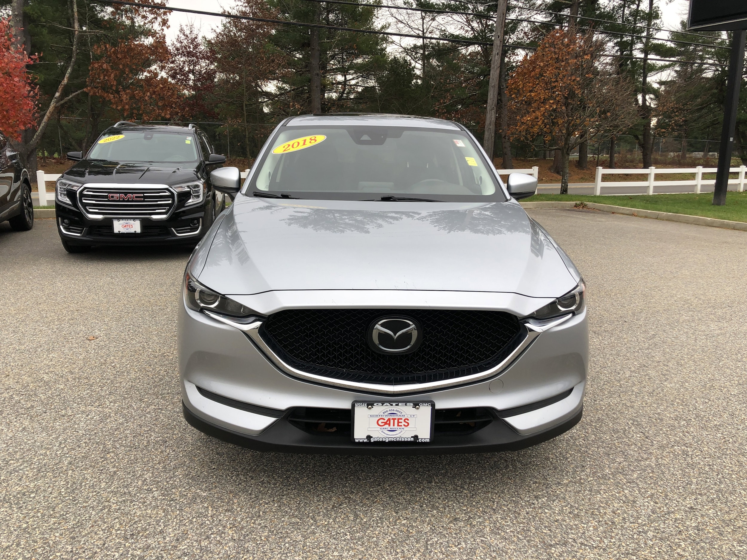 Used 2018 Mazda CX-5 Touring with VIN JM3KFBCM5J0472317 for sale in Windham, CT