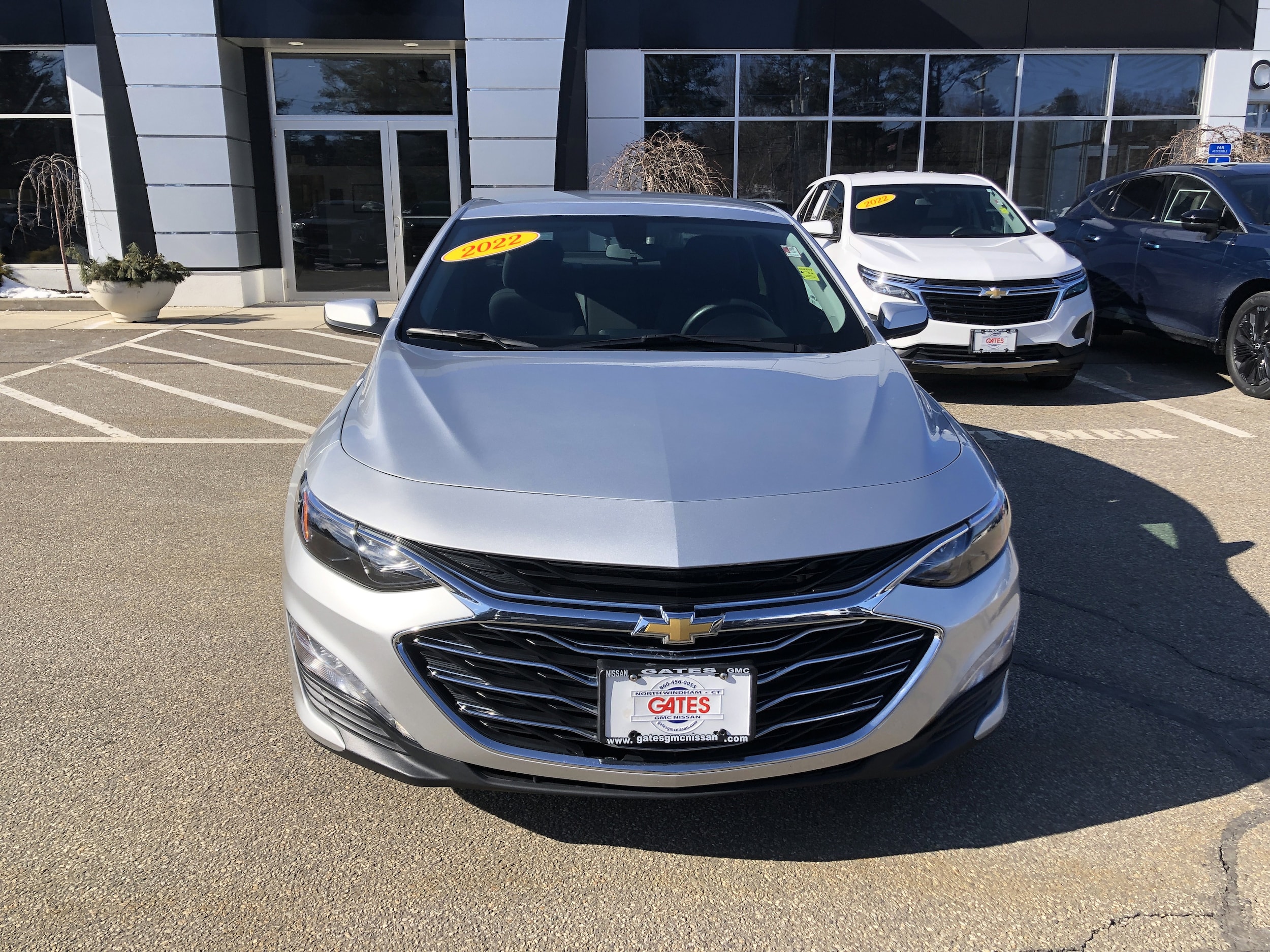 Used 2022 Chevrolet Malibu 1LT with VIN 1G1ZD5ST2NF120959 for sale in Windham, CT