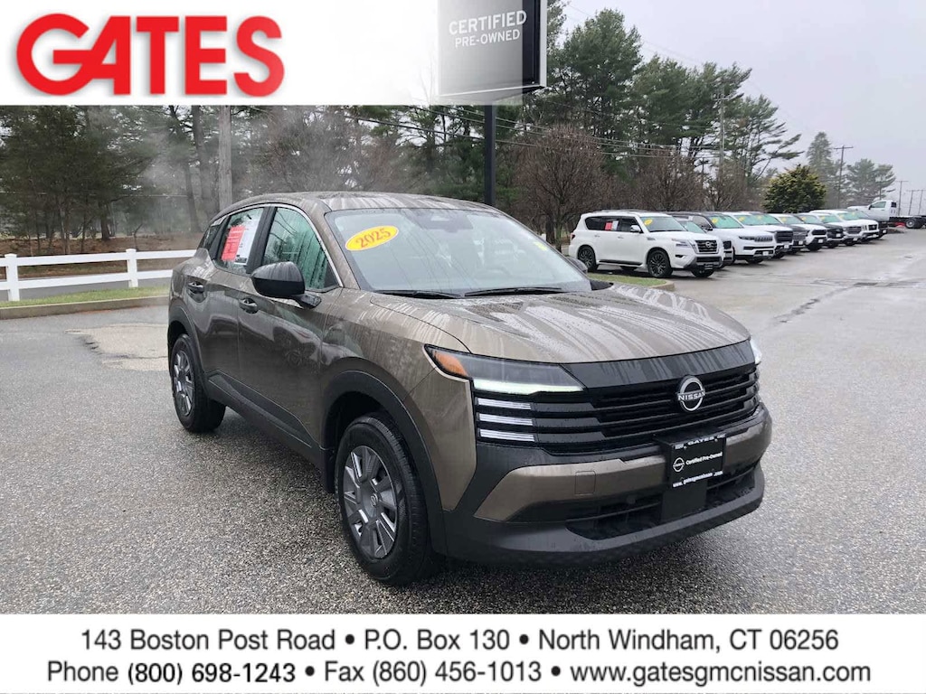 Certified 2025 Nissan Kicks S AWD