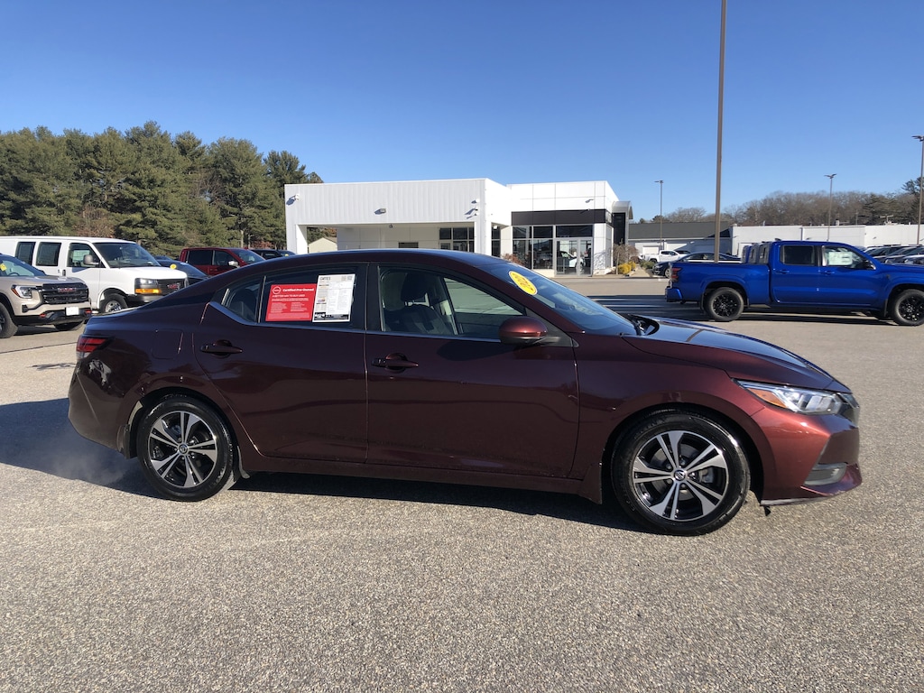 Certified 2022 Nissan Sentra SV 4dr Car