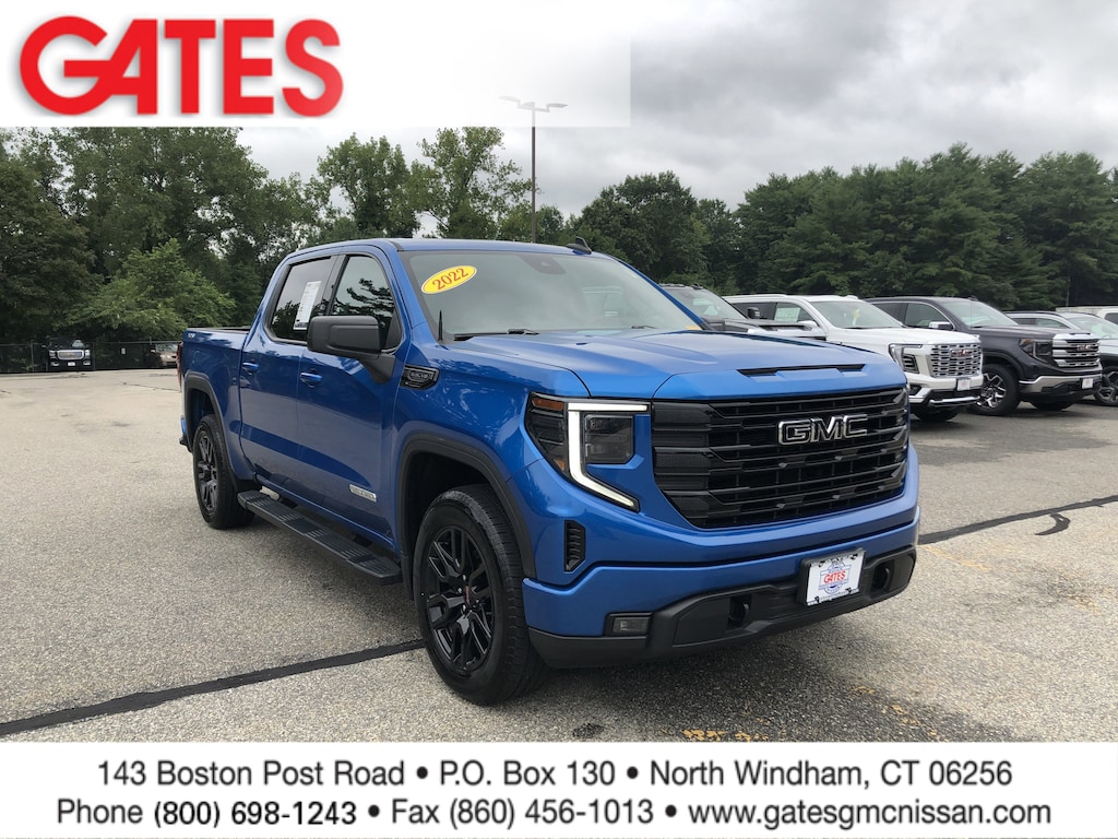 Certified 2022 GMC Sierra 1500 Elevation w/3SB Crew Cab Pickup