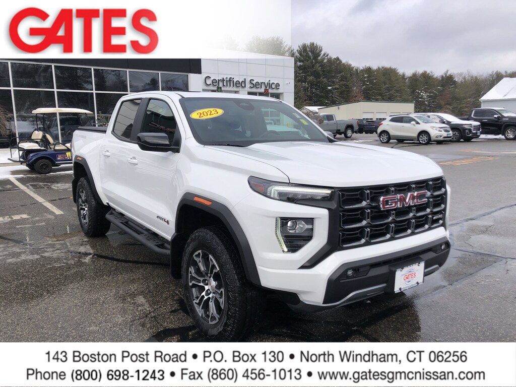 Certified 2023 GMC Canyon AT4 Crew Cab Pickup