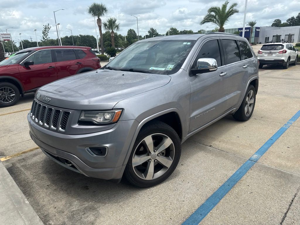 Used 2014 Jeep Grand Cherokee Overland with VIN 1C4RJECG1EC197678 for sale in Lafayette, LA