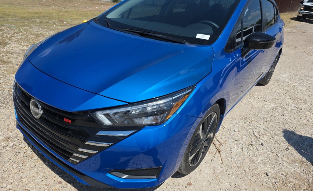 Electric Blue Metallic 2023 Nissan Versa Sedan Front-Wheel Drive Continuously Variable Transmission