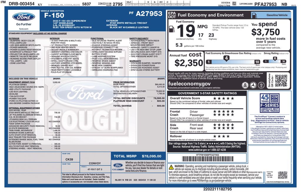 2023 Ford F-150 Platinum - Photo 26