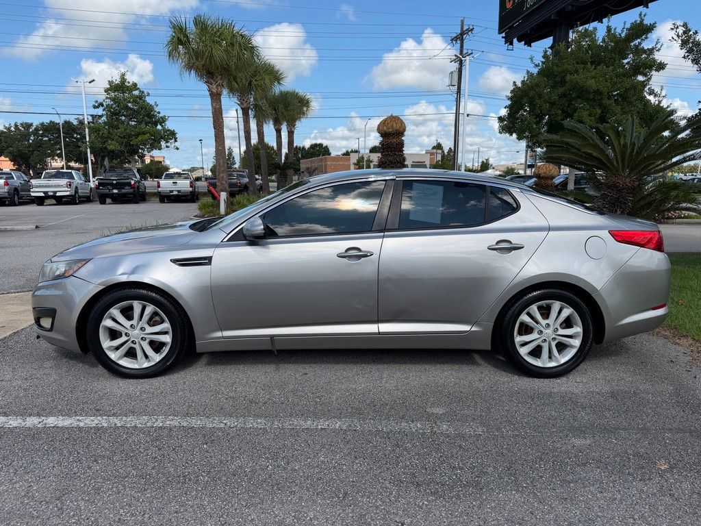 Used 2013 Kia Optima LX with VIN 5XXGM4A7XDG195101 for sale in Lafayette, LA