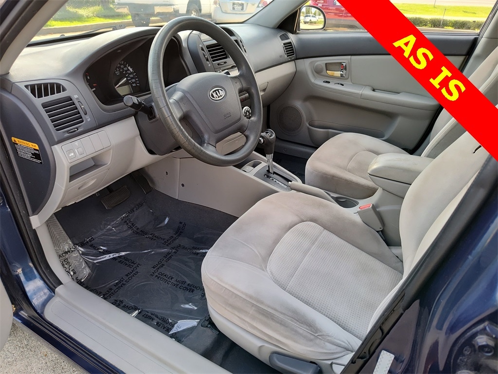 Used 2008 Kia Spectra EX with VIN KNAFE121985518790 for sale in Lafayette, LA