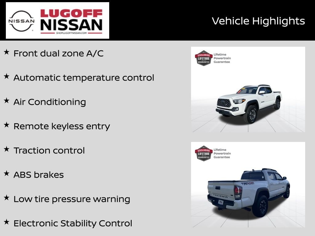 Used 2022 Toyota Tacoma TRD Off-Road Truck