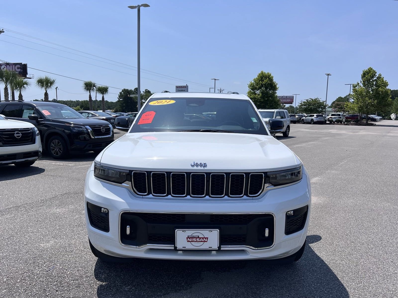 Used 2021 Jeep Grand Cherokee L Overland with VIN 1C4RJKDG6M8174217 for sale in Myrtle Beach, SC