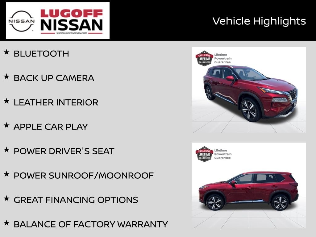 Certified 2021 Nissan Rogue SL SUV