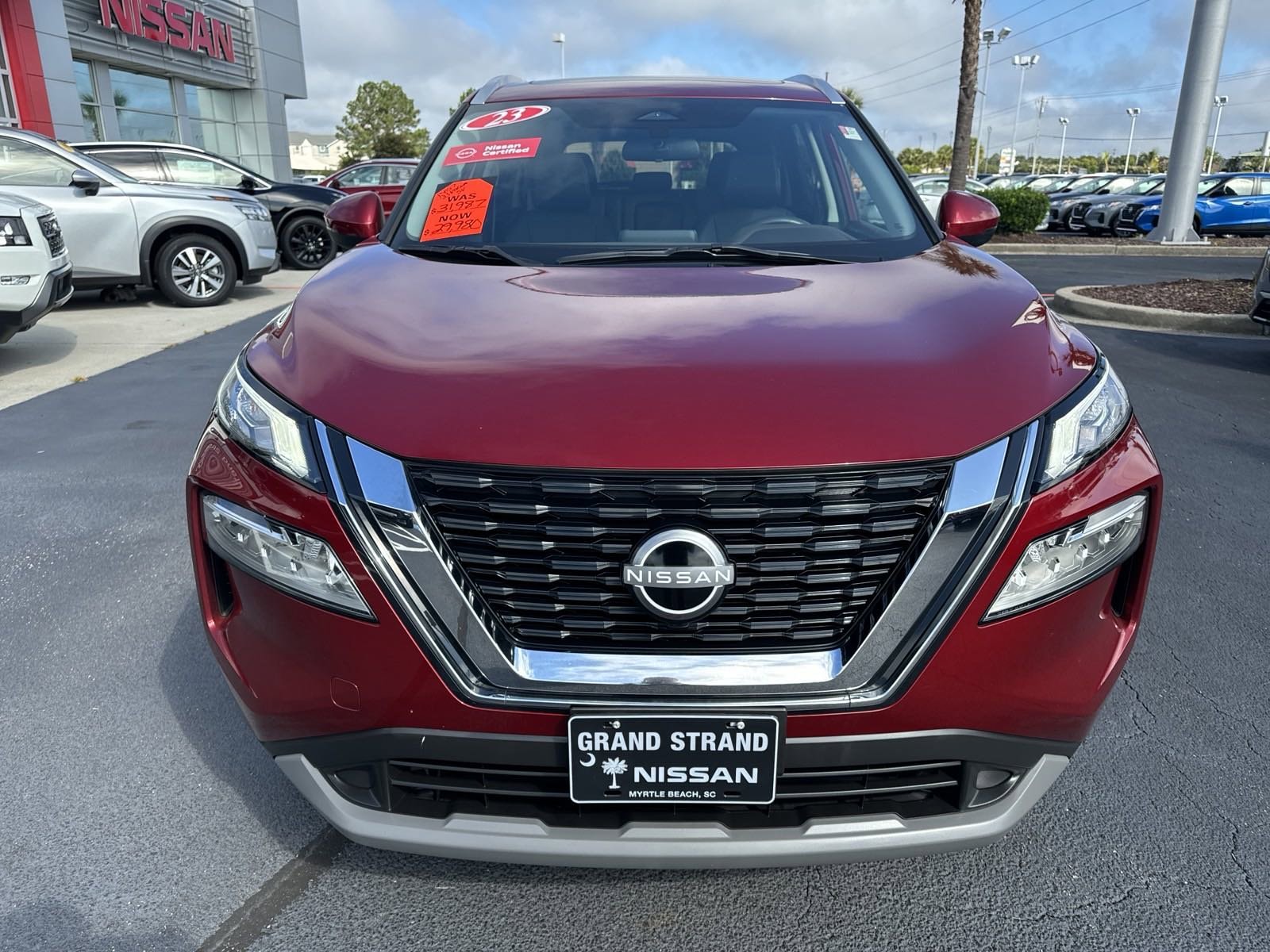 Certified 2023 Nissan Rogue SV with VIN 5N1BT3BB4PC741062 for sale in Myrtle Beach, SC