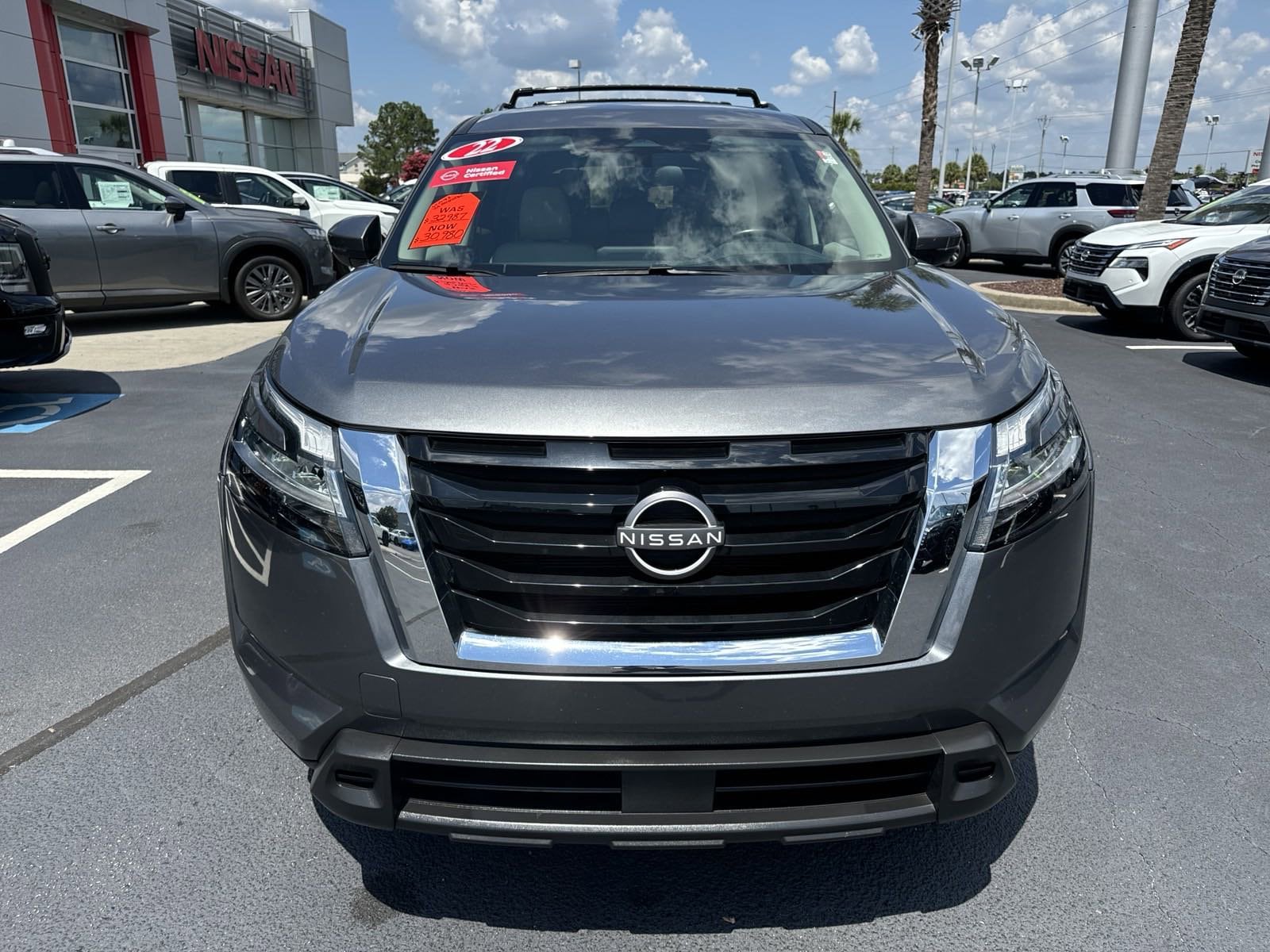 Certified 2022 Nissan Pathfinder SV with VIN 5N1DR3BA7NC207484 for sale in Myrtle Beach, SC