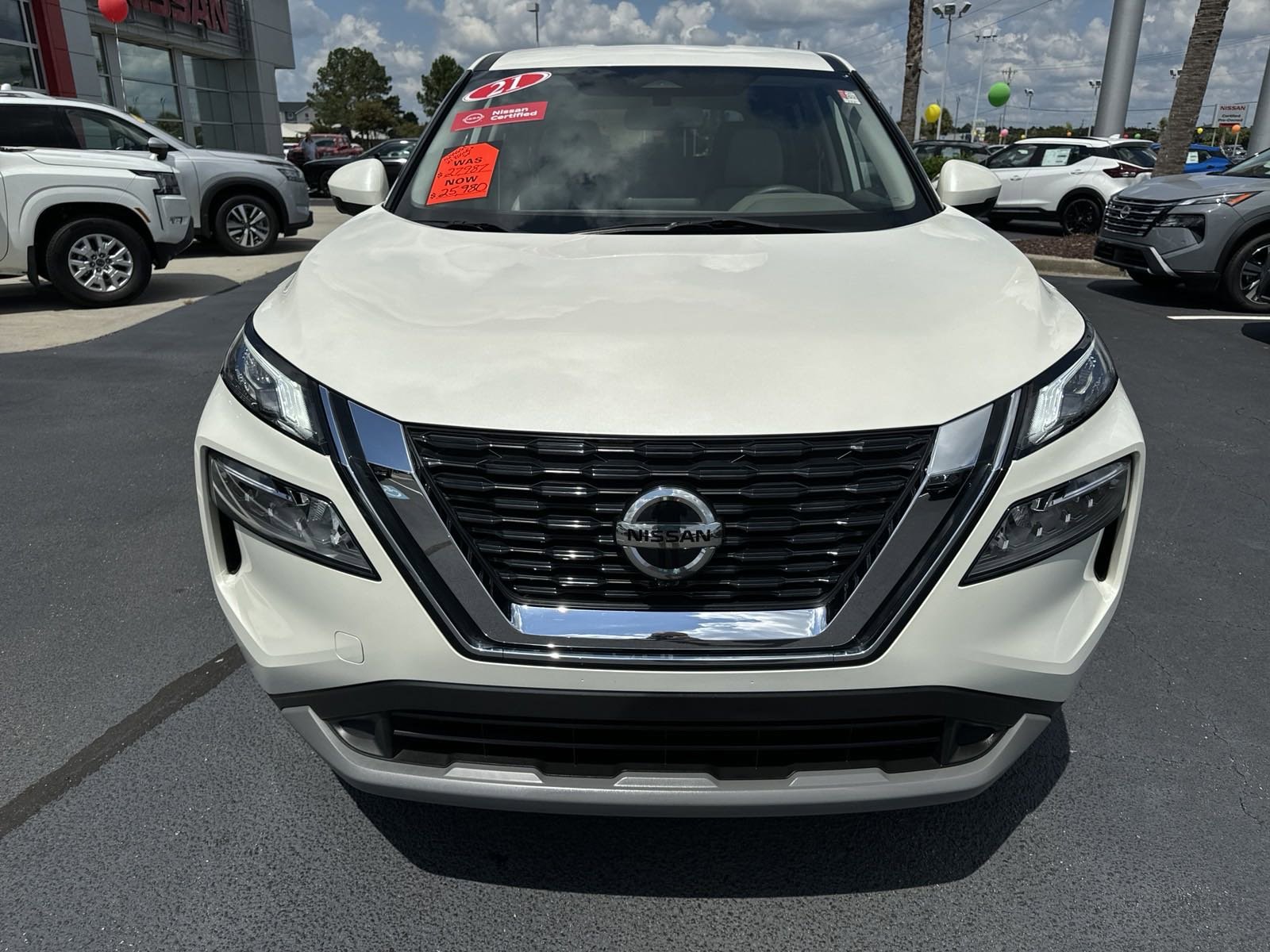 Certified 2021 Nissan Rogue SV with VIN JN8AT3BA9MW021696 for sale in Myrtle Beach, SC