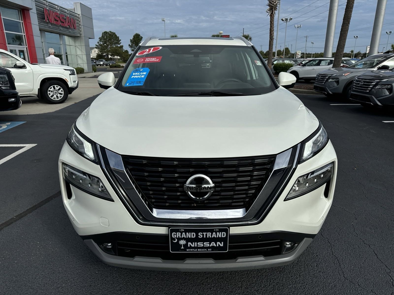 Certified 2021 Nissan Rogue SL with VIN 5N1AT3CB4MC770101 for sale in Myrtle Beach, SC